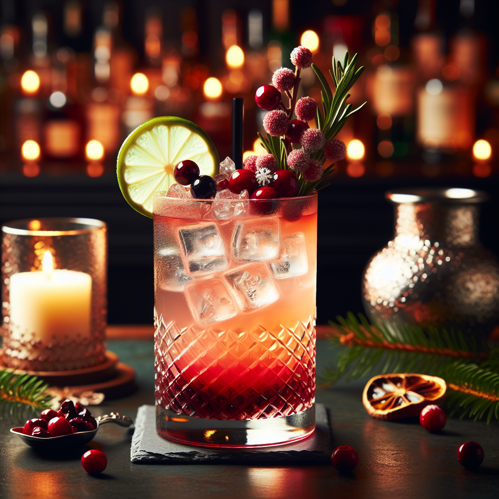 Snowfall Cranberry Tequila Cooler