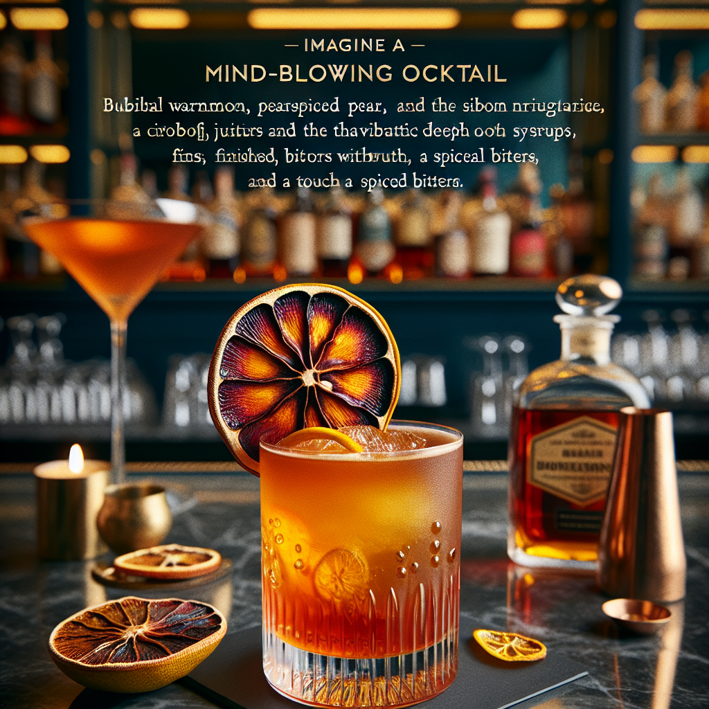 Spiced Pear Old Fashioned Twilight