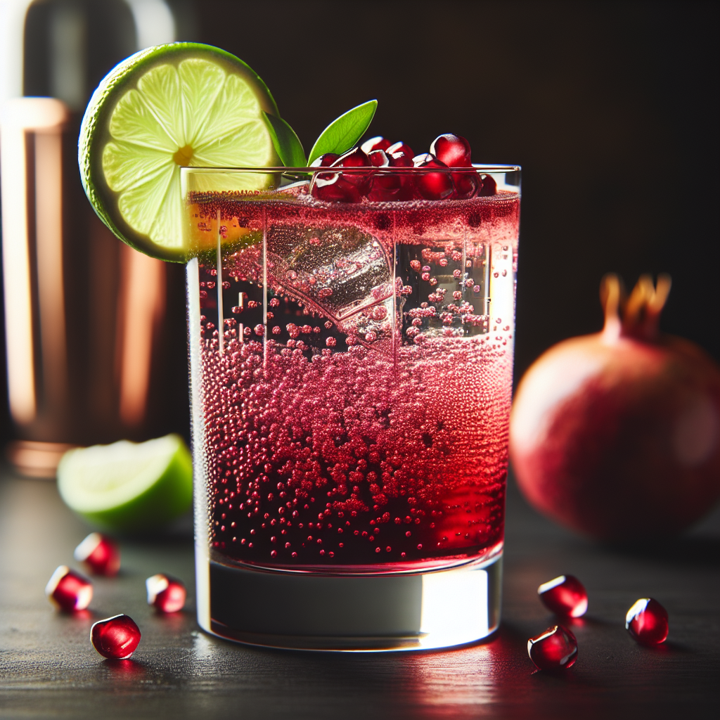 Starlit Pomegranate Fizz