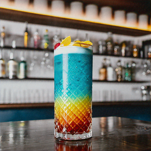 Starry Night Smash Cocktail