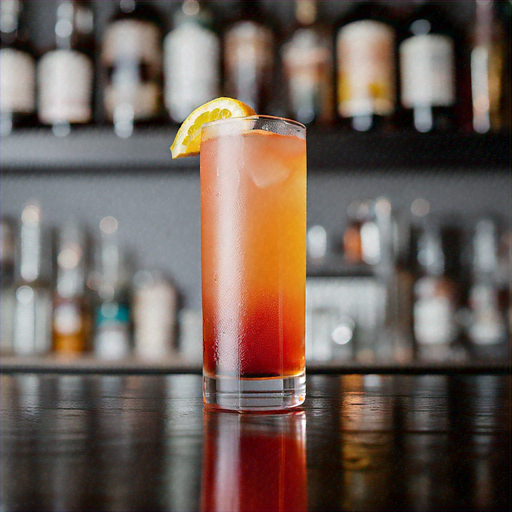 Sunset Brew Spritz Cocktail