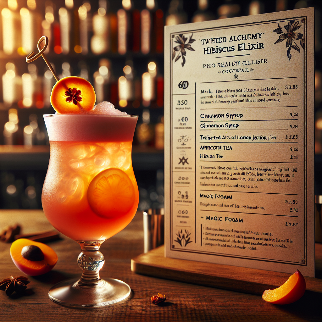 Sunset Hibiscus Elixir