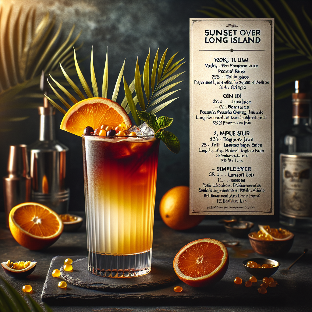 Sunset Over Long Island