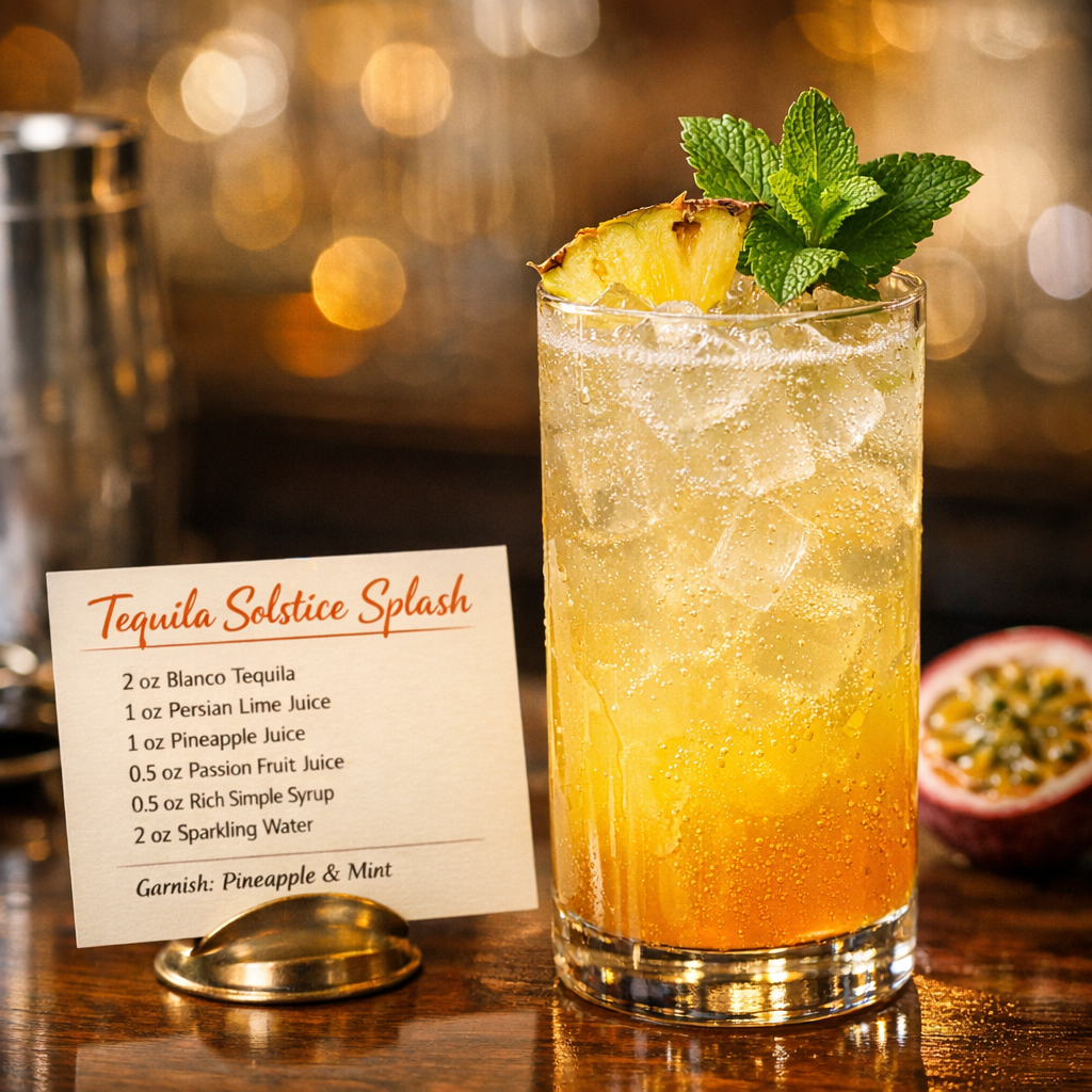 Tequila Solstice Splash