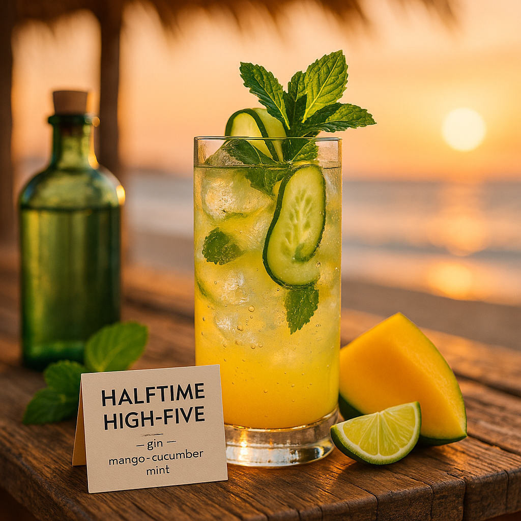 The Halftime High-Five Cocktail