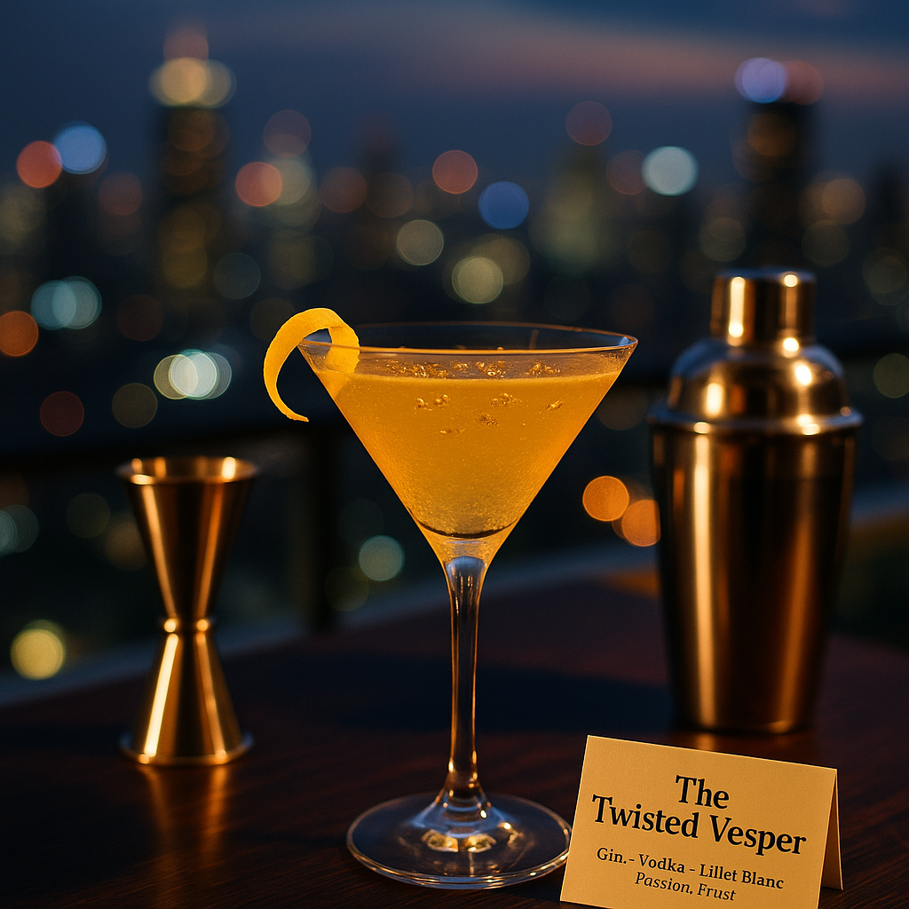 The Twisted Vesper Cocktail