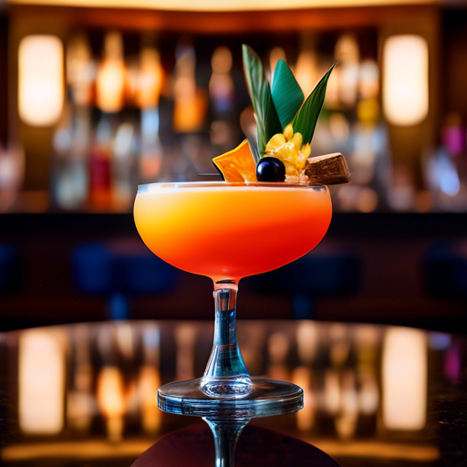 Grog Calming Tropic Odyssey Grog, Sophisticated riff on Navy Grog cocktail