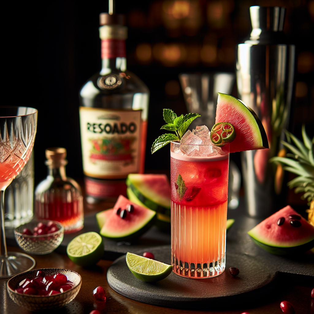 Tropical Cran-Watermelon Fiesta