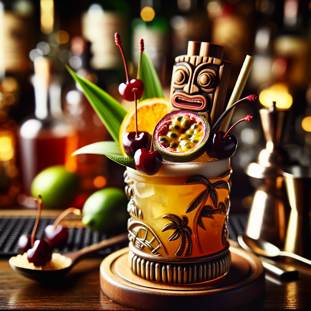 Tropical Enchantment Tiki
