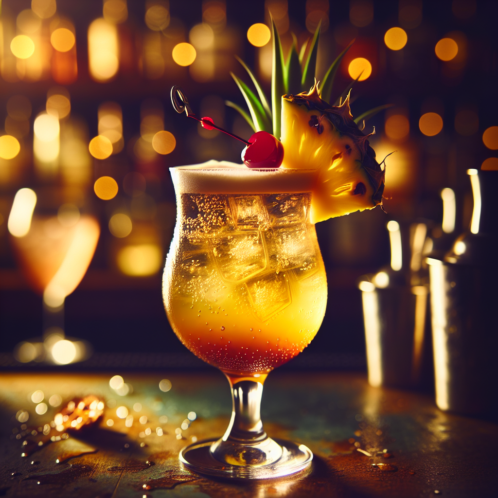 Tropical Fosters Fizz