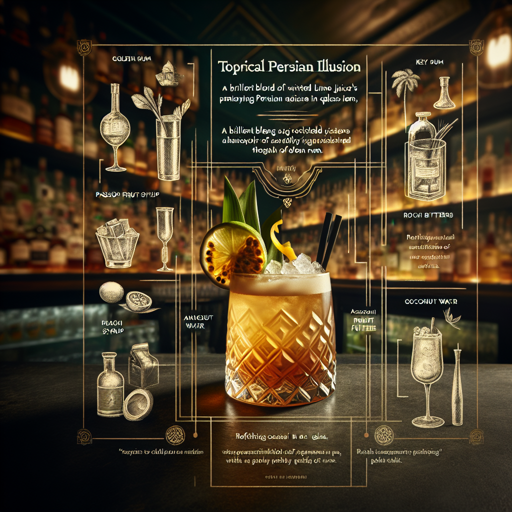 Tropical Persian Illusion