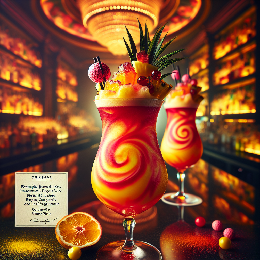 Tropical Sunset Elixir
