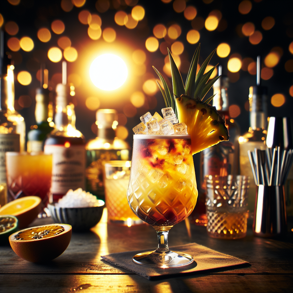 Tropical Sunset Spritz