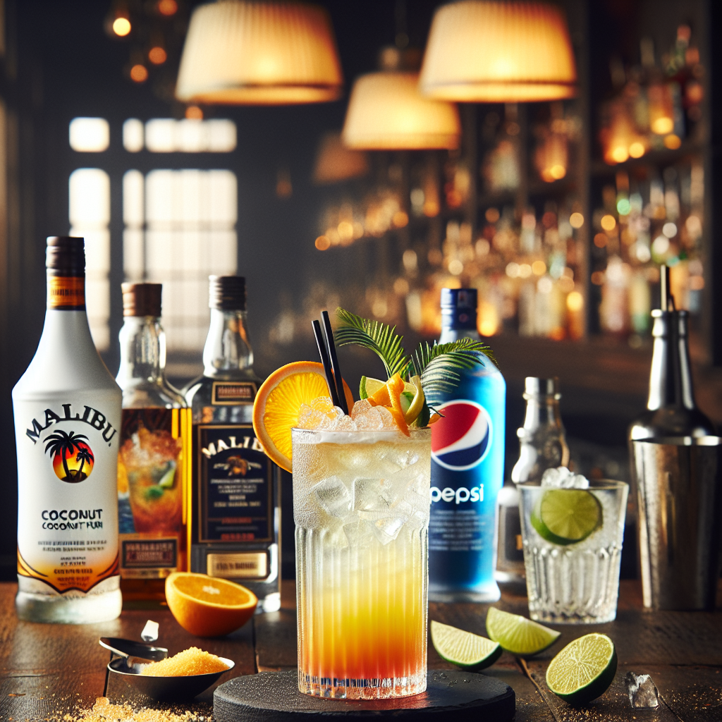 Tropical Twilight Fizz