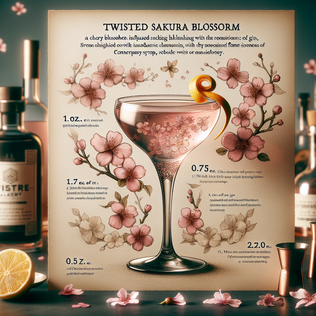 Twisted Sakura Blossom
