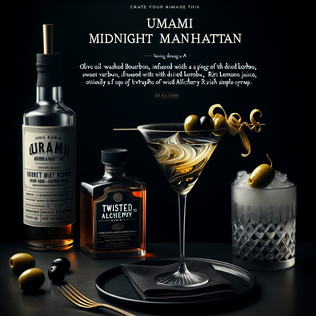 Umami Midnight Manhattan
