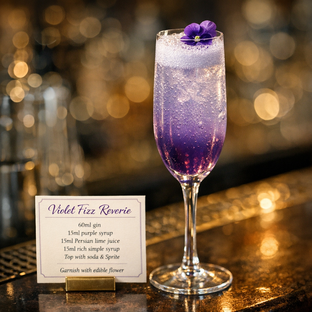Violet Fizz Reverie
