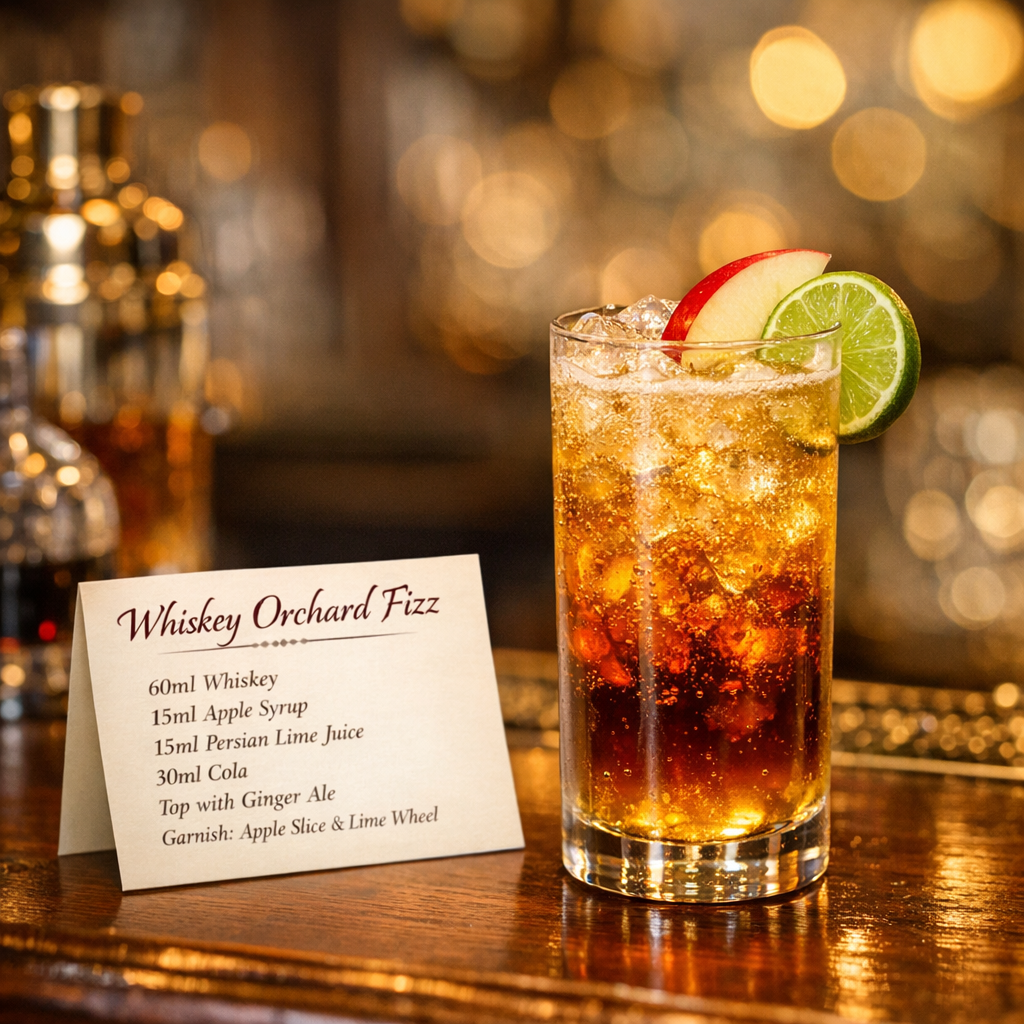 Whiskey Orchard Fizz